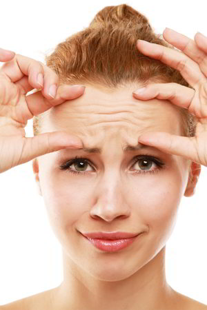 how to get rid of deep forehead wrinkles